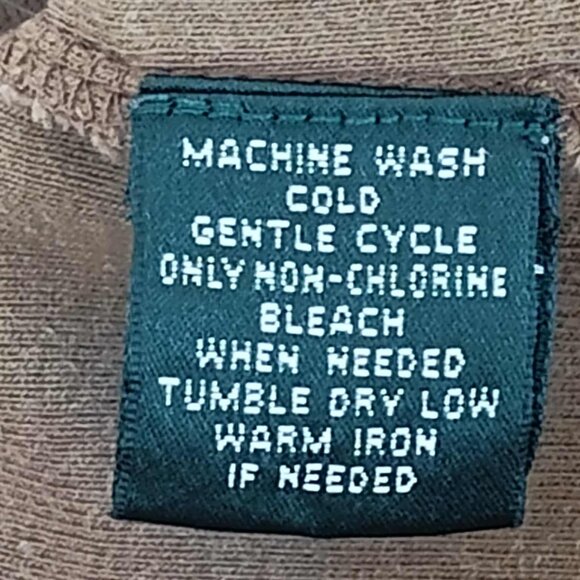 Lauren Ralph Lauren, 3 quarter sleeve, Brown top, size XL - Picture 7 of 11